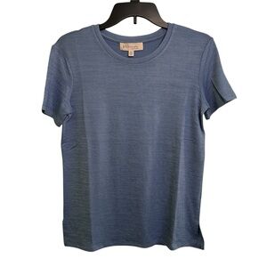 NWT Philosophy Women’s Short Sleeve Top Slate Blue Casual Sizes XS & Large